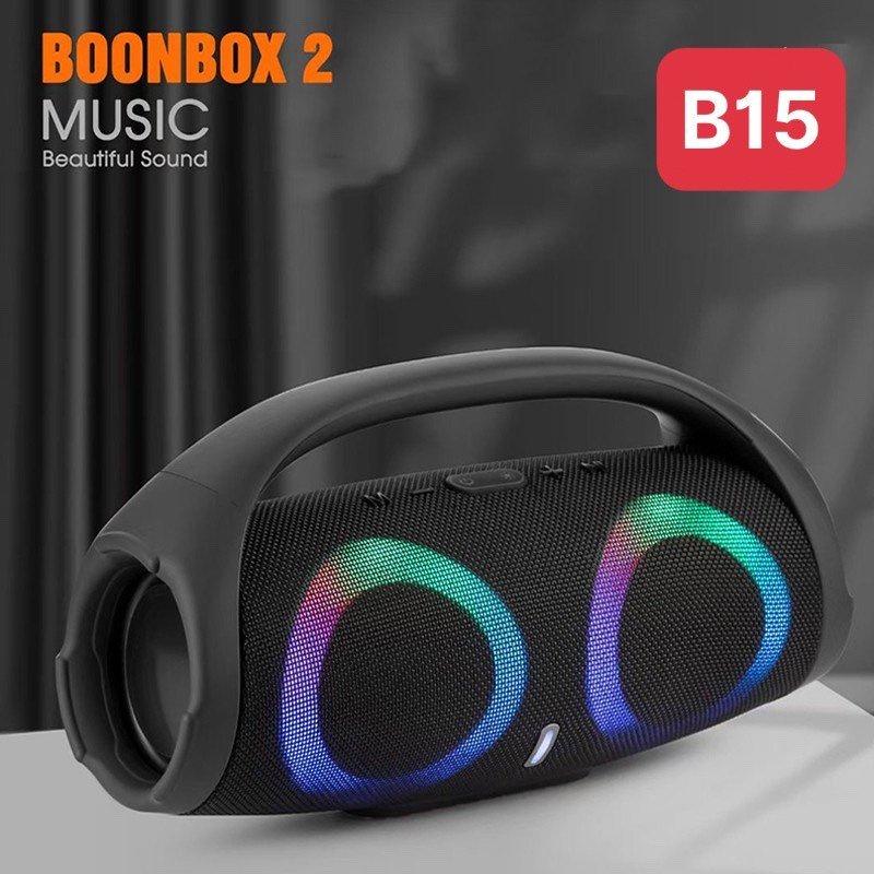 LOA BLUETOOTH BOOM-BOX B15 ( BOOMBOX2 ) CÓ LED CỰC LỚN