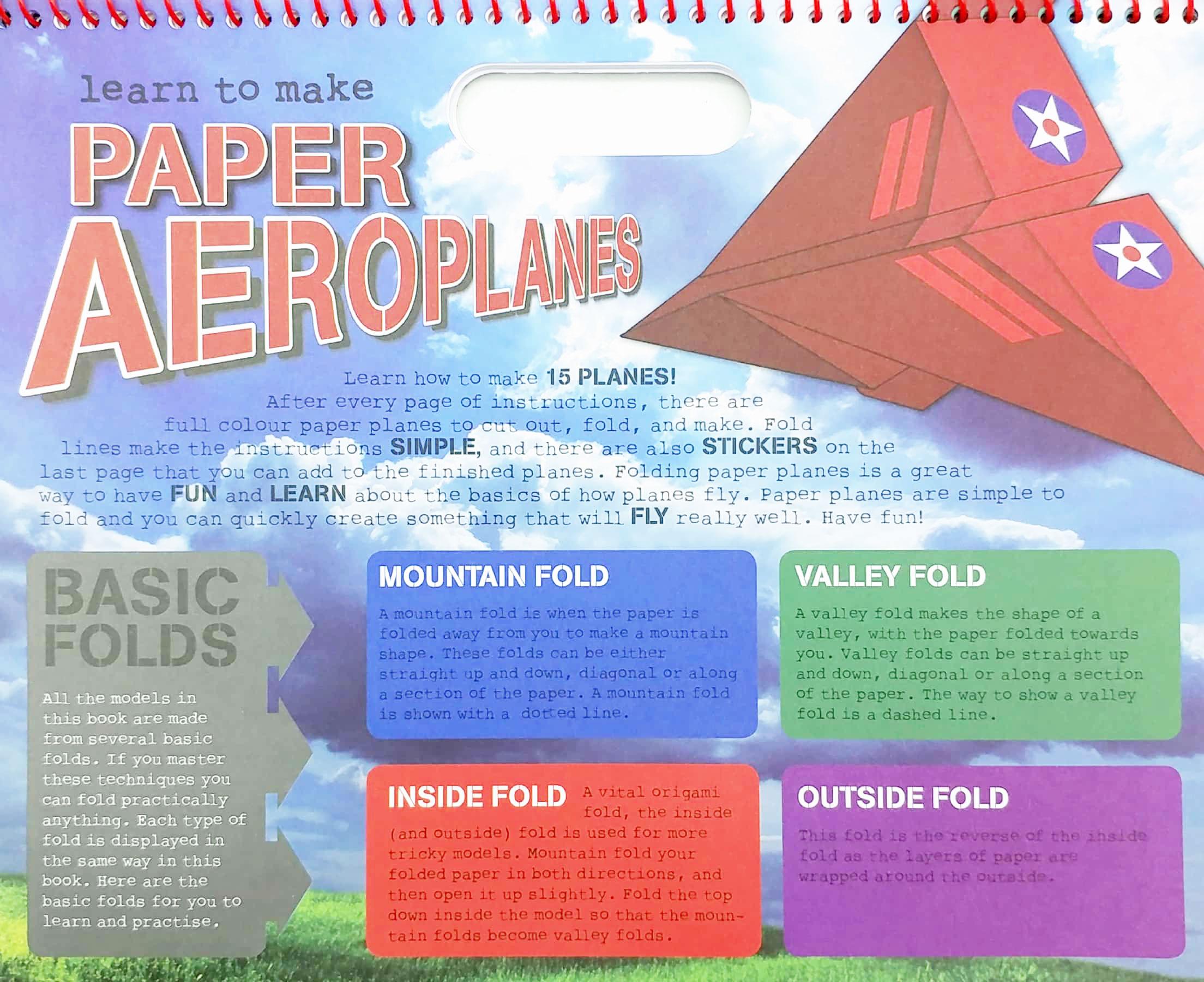 Learn To Make Paper Aeroplanes