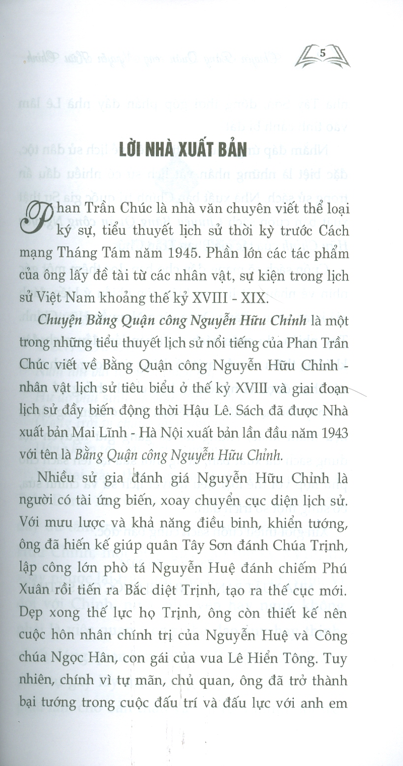 Chuyện Bằng Quận Công Nguyễn Hữu Chỉnh