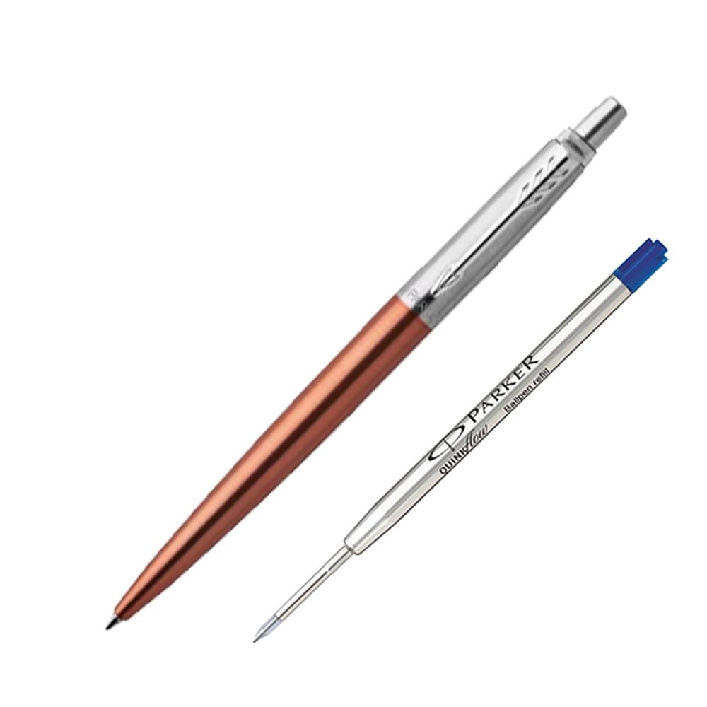 Bút Ký Tên Parker, Viết Bi Kí Cao Cấp Jotter Đ-CHS Orange CT TB6-1953349, Khắc Tên Chữ Miễn Phí, Quà Tặng Cho Sếp