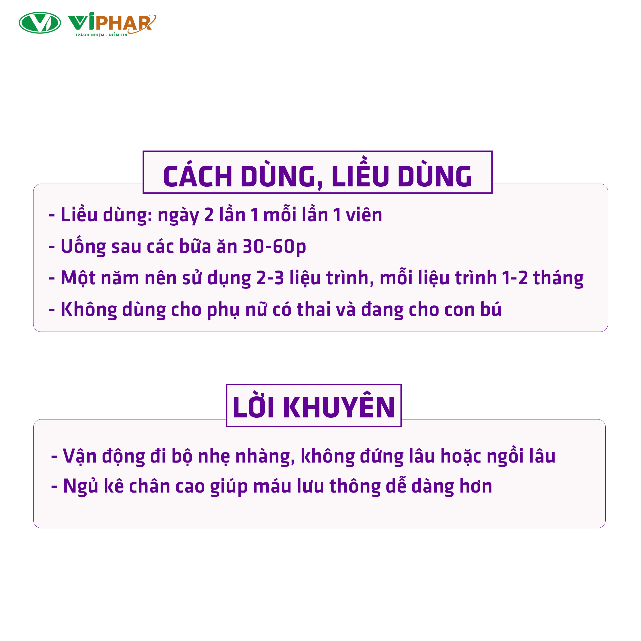 Trong Uống Ngoài Bôi Giảm Đau Nhức, Mờ Gân Xanh, Hộp 30 Viên + Kem 30g Vene Viphar