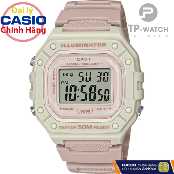 Đồng Hồ Nam Dây Nhựa Casio Standard W-218HC-4A2 Chính Hãng - W-218HC-4A2VDF