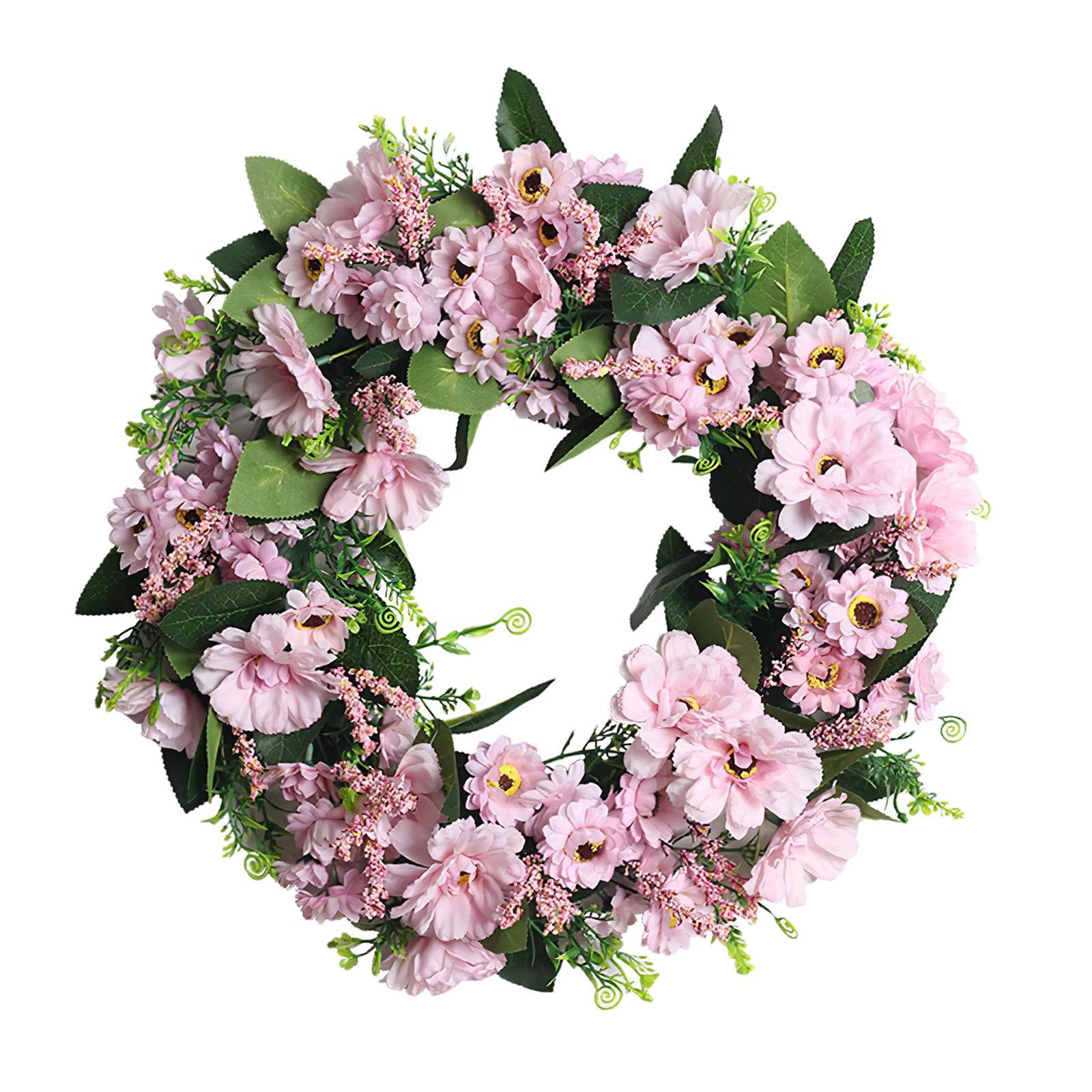 Flower Wreath Front Door Wreath Party Wedding Decor