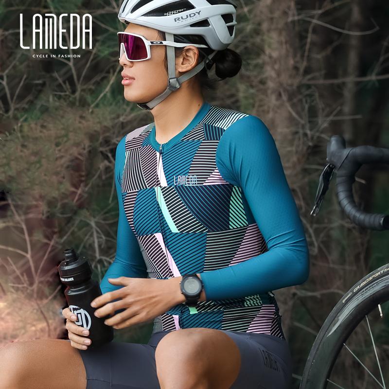 Lameda 2023 Bộ đồ đạp xe hàng đầu mới Color: 1 Size: XXXL