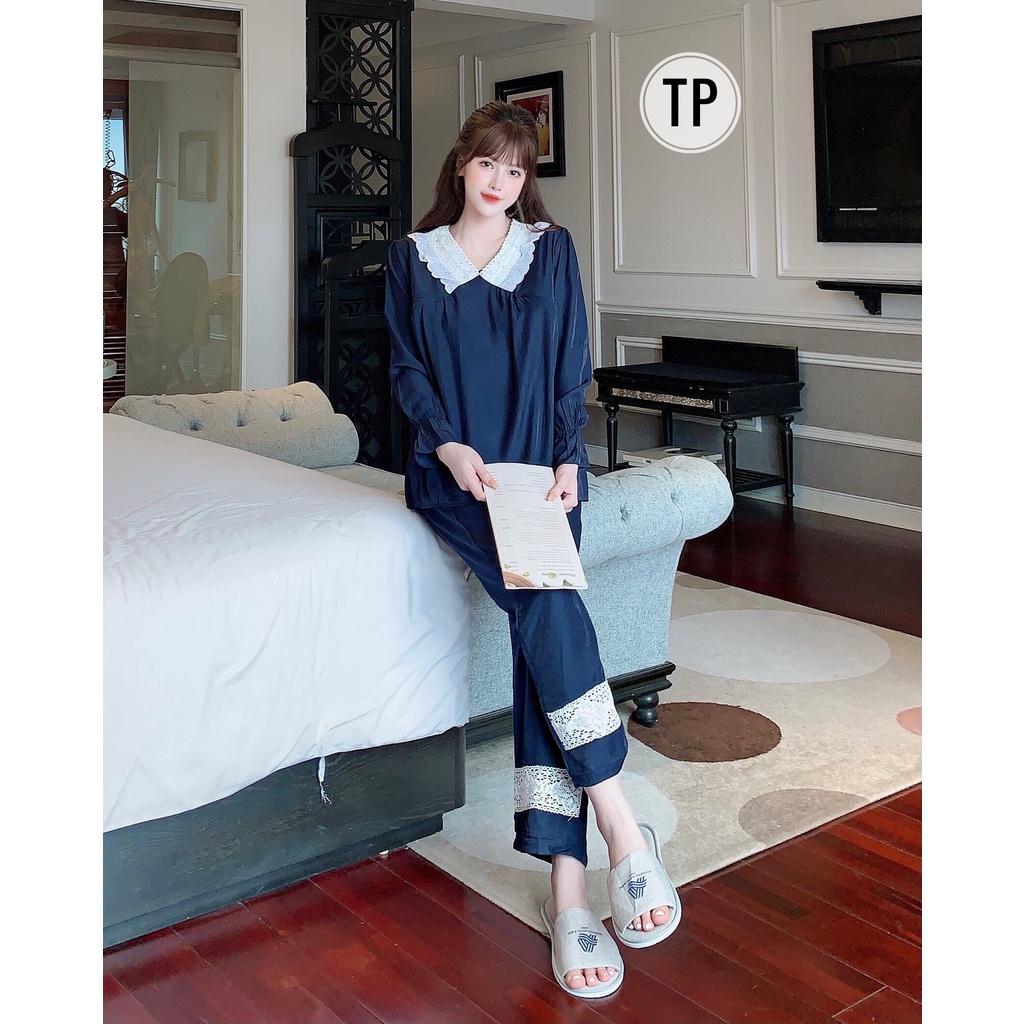 Bộ bầu dài chất đũi mát mặc bầu và sau sinh freesize từ 40-67kg