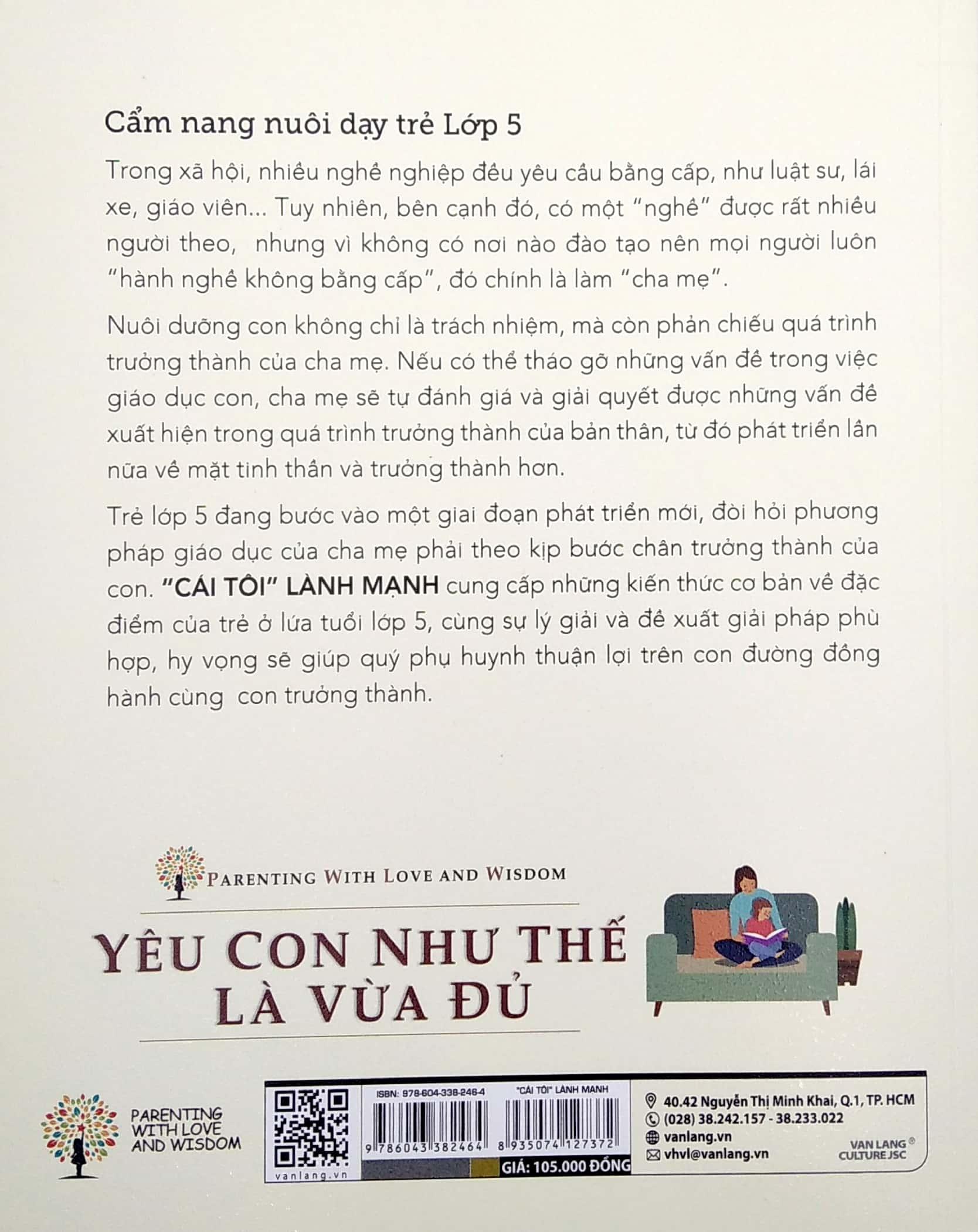 Yêu Con Như Thế Là vừa Đủ - "Cái Tôi Lành Mạnh"