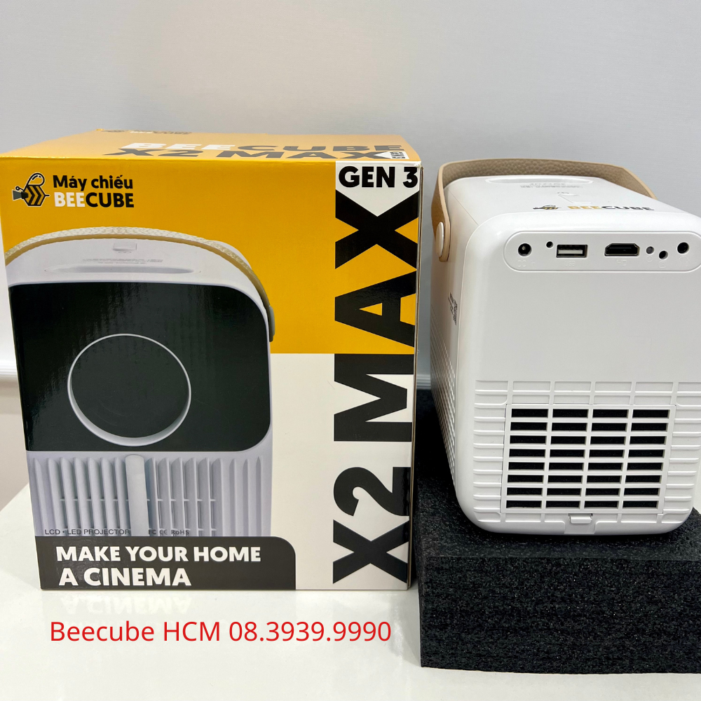 Máy Chiếu Mini BEECUBE X2 MAX GEN 4 2024 - Hàng Chính Hãng