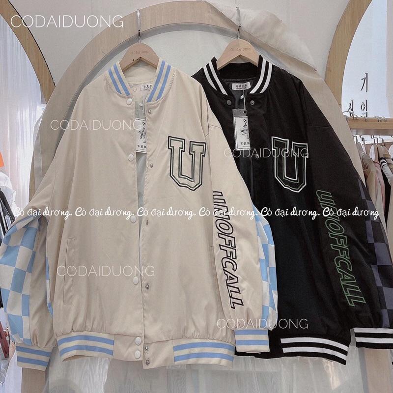 Áo bomber chữ U