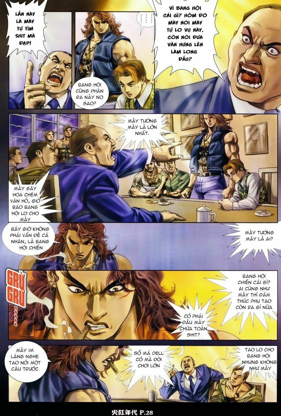 hỏa hồng niên đại hắc cốt đường chapter 21 20