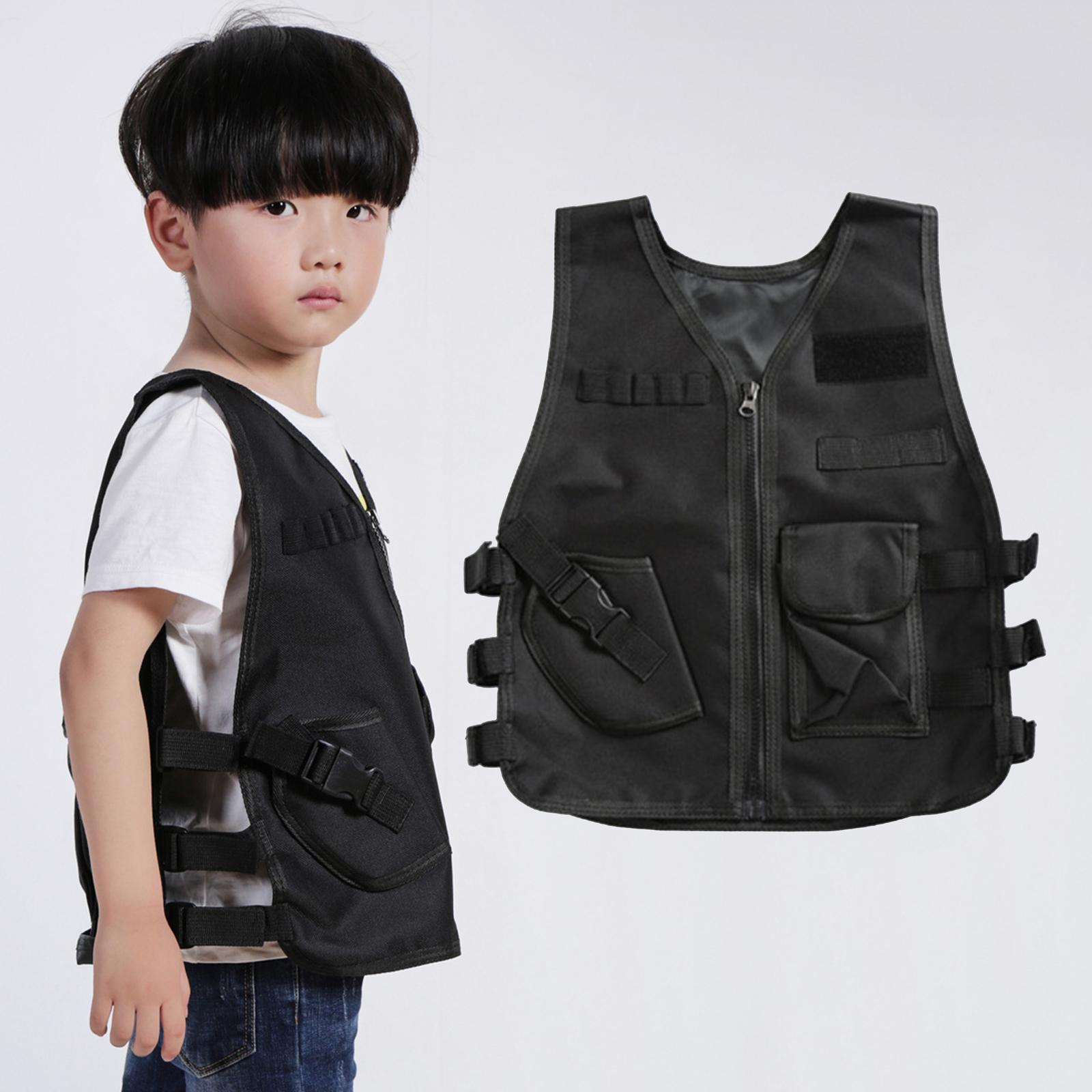 Kid's Training Waistcoat Assault Gear Plate Carrier