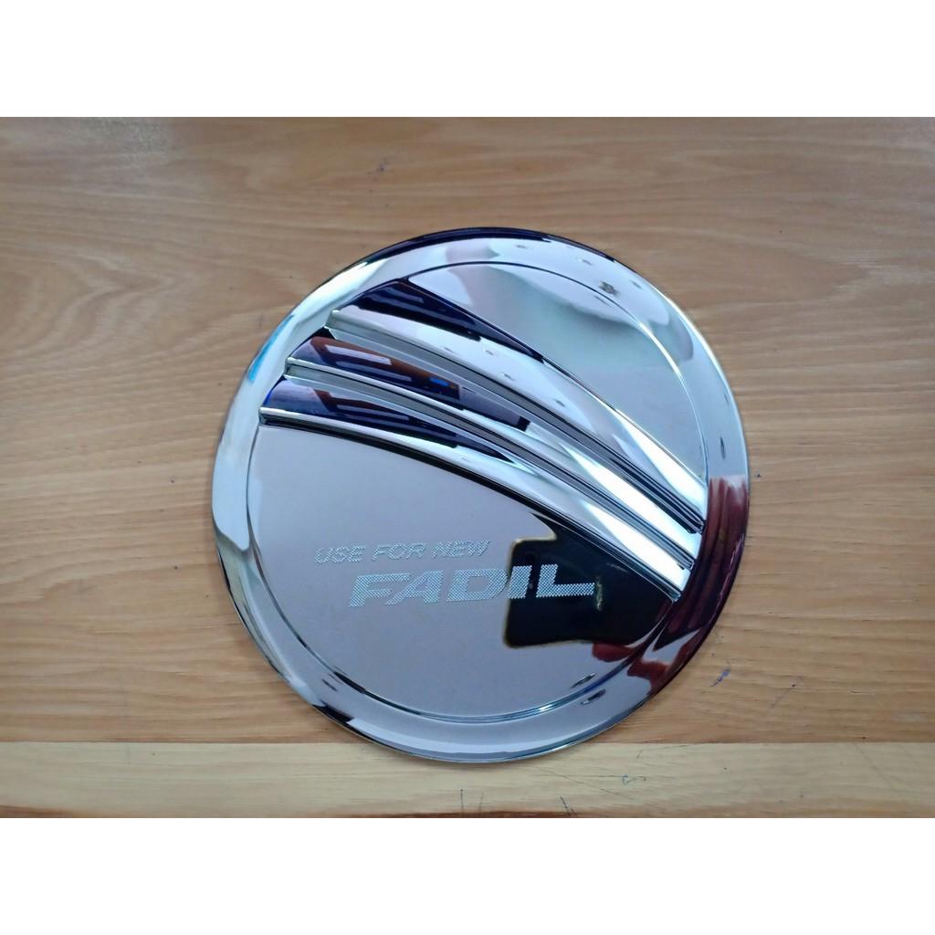 Ốp Nắp Bình Xăng Xe Vinfast Fadil 2018-2019 2020 2021 Mạ Crom