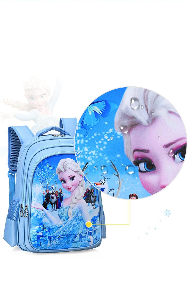 Balo bé gái in hình Elsa, Sofia siêu cute mã SJT
