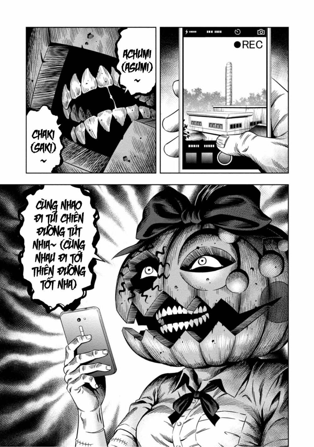 bí ngô cuồng sát - pumpkin night chapter 5 3