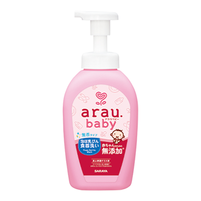 Combo Nước Rửa Bình Arau Baby Chai 500ml Và Túi 450ml