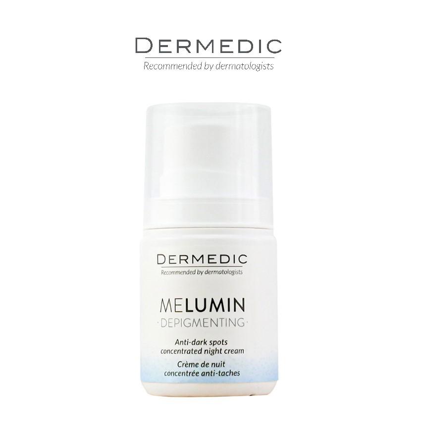 Kem xóa mờ đốm nâu làm sáng da ban đêm Dermedic Melumin Anti-Dark Spots Concentrated Night Cream 55g