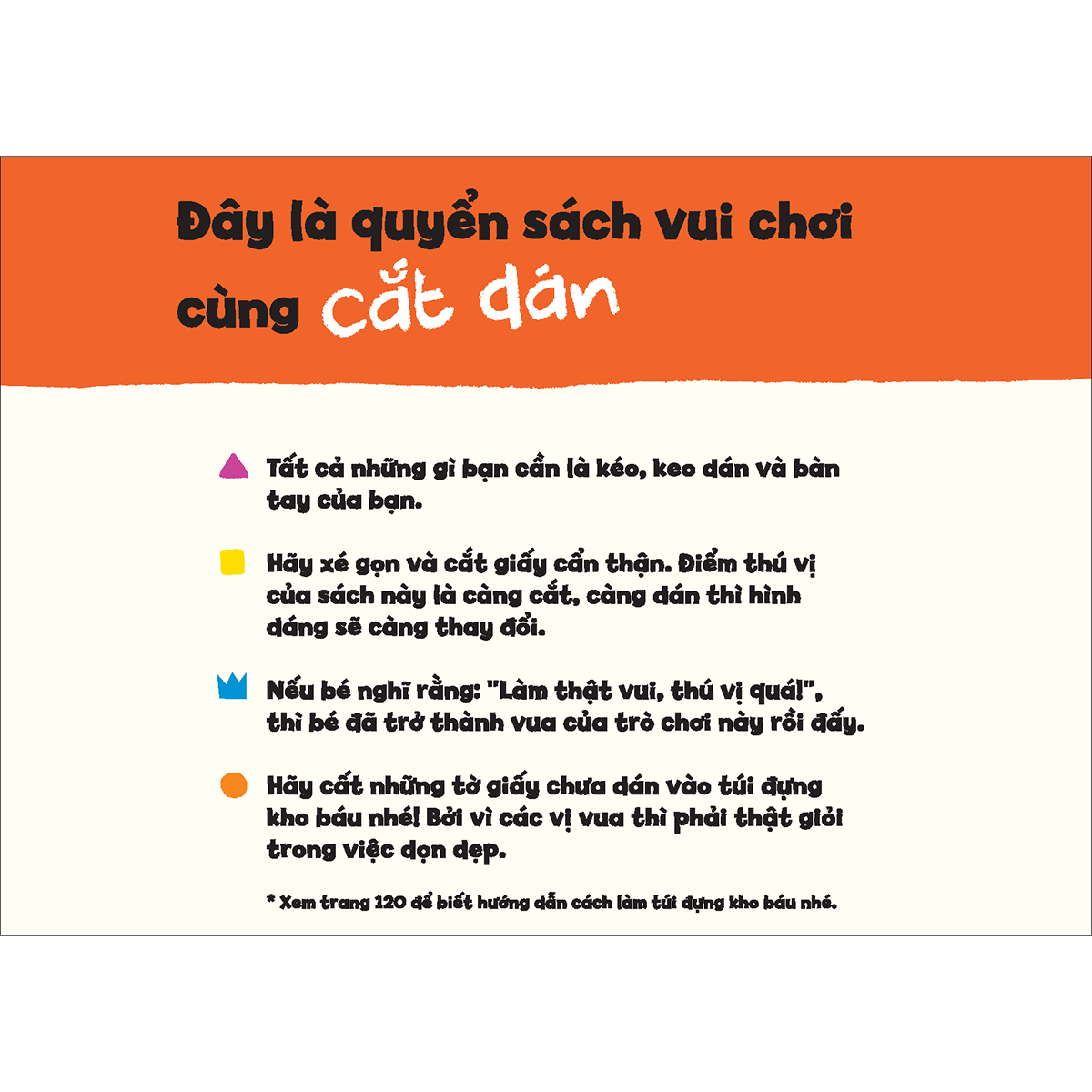 Cắt Dán Thật Vui! - Tủ sách vui để học