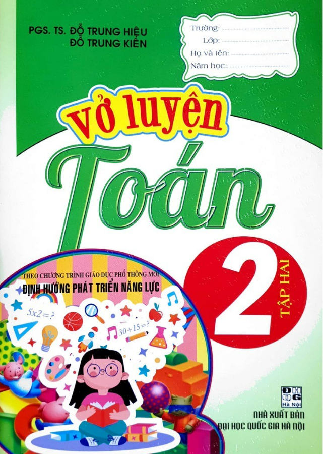 Sách - Vở luyện Toán 2 tập 2
