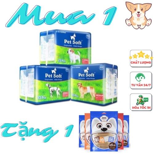 Bỉm dành riêng cho chó đực Pet Soft