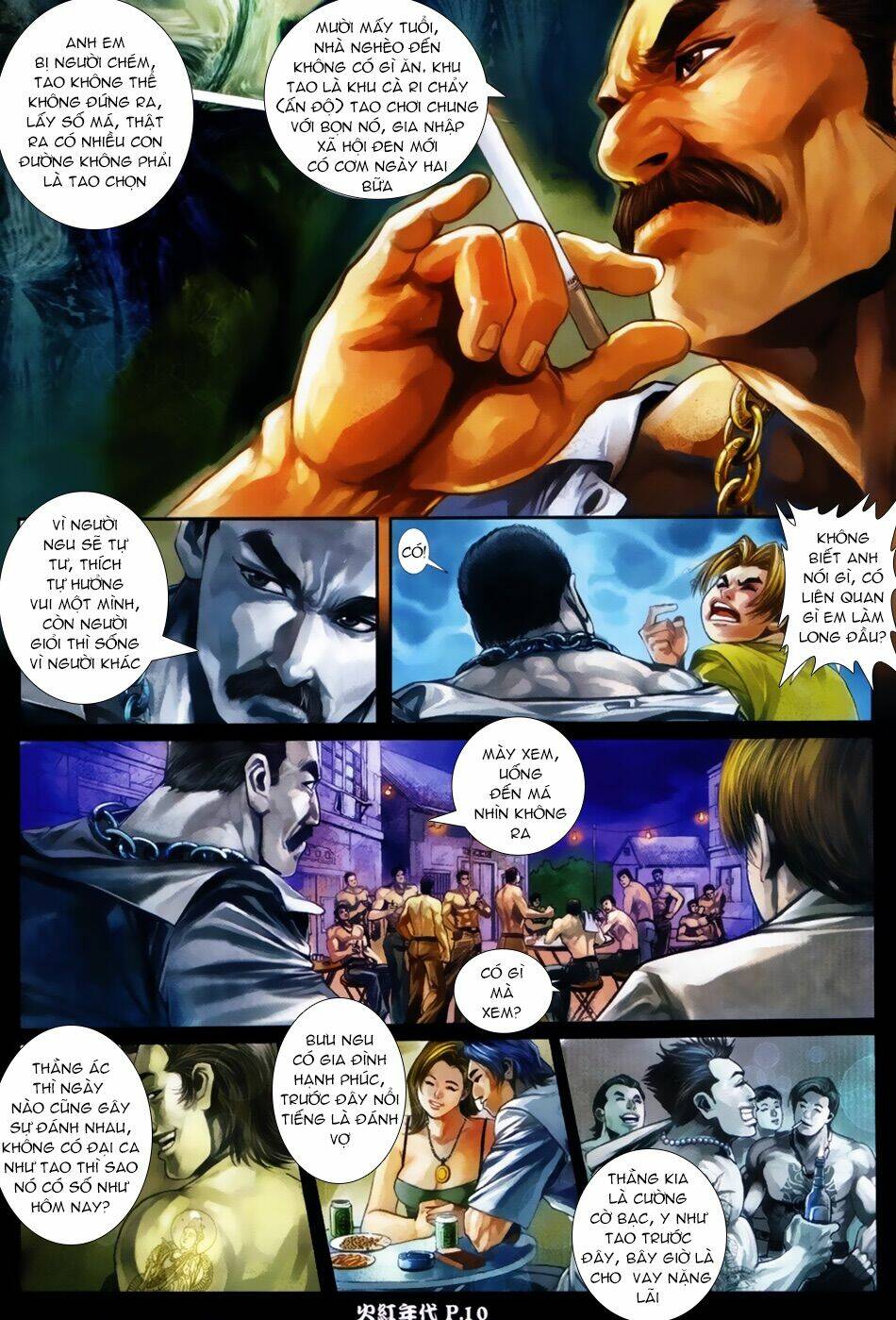 hỏa hồng niên đại hắc cốt đường chapter 50 9