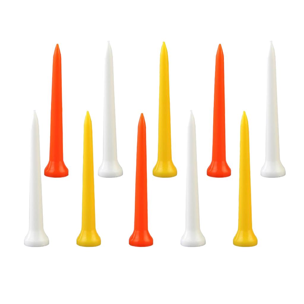 Unbreakable Golf Tees Size 69mm Golf Nails Blue Red for Various Golf Clubs Stronger than Wood Tees
