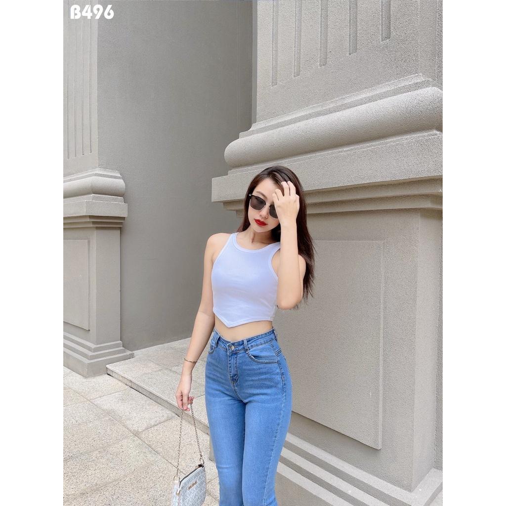 Quần Jeans Nữ Ống Loe Dài Thời Trang Siêu hot