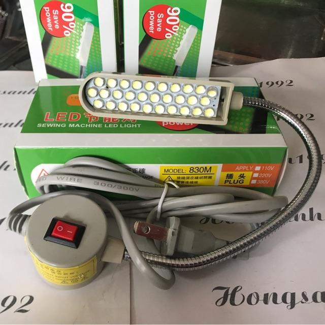 Đèn led gắn máy may cần 30 bóng hộp xanh lá