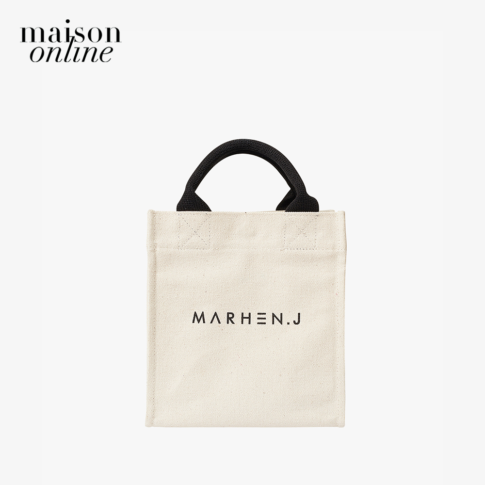 Marhen.J - Túi đeo vai chữ nhật vải bố Ricky Mini MJ18BRCKMN-CV