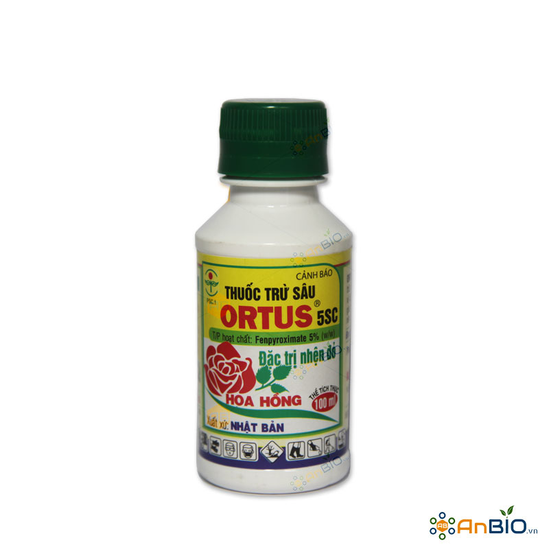 THUỐC TRỪ SÂU ĐẶC TRỊ NHỆN ĐỎ ORTUS 5SC Chai 100ml