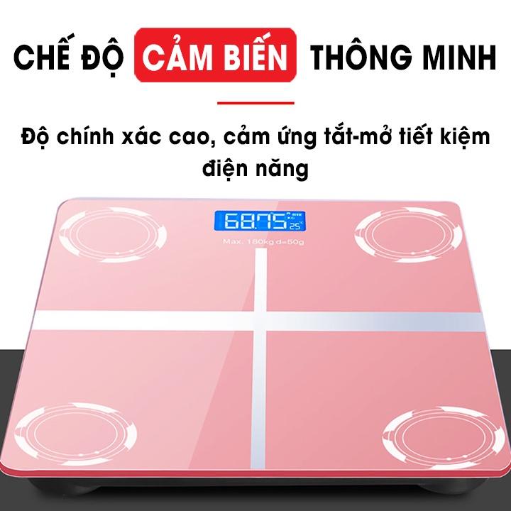 Cân Điện Tử Sức Khỏe, Cân Điện Tử Gia Đình Mini Tiện Lợi, Bền Đẹp, Độ Chính Xác Cao