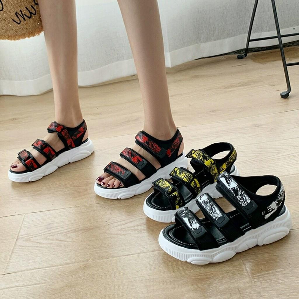 (S99) Sandal VẨY SƠN đế gấu 2 phân