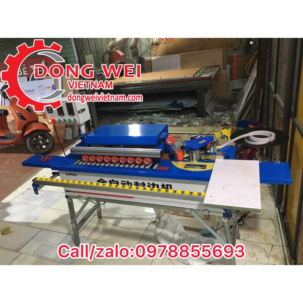 MÁY DÁN CẠNHDW600 TỰ ĐỘNG CẮT ĐẦU ĐUÔI(máy dán cạnh mini)cho sản phẩm đẹp sắc nét