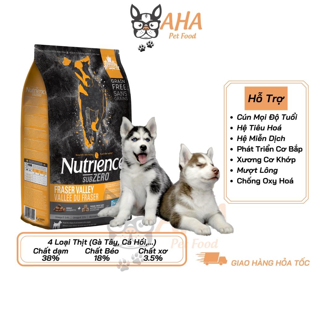 Thức Ăn Hạt Cho Chó Husky Nutrience Subzero Bao 500g - Thức Ăn Cho Chó, Gồm Có 6 Loại Thịt Cá, Rau Củ, Trái Cây