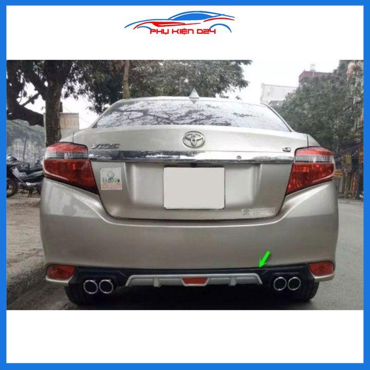 Lippo, líp chia pô ô tô Vios 2014-2015-2016-2017-2018 Mẫu 4 Pô Tròn chuẩn form xe thể thao