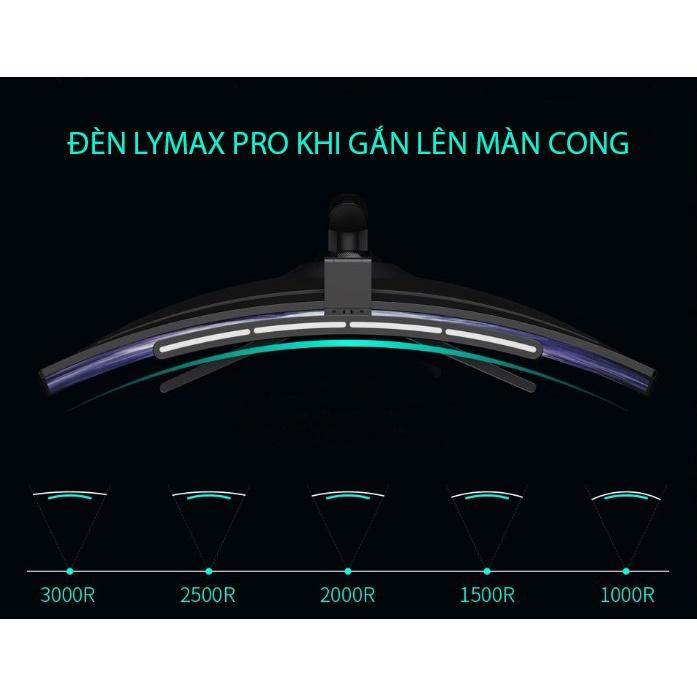 Xiaomi Lymax Đèn bàn Màn hình cong Đèn treo RGB Màu PC Màn hình máy tính Thanh ánh sáng Bảo vệ mắt Điều khiển từ xa-Hàng chính hãng