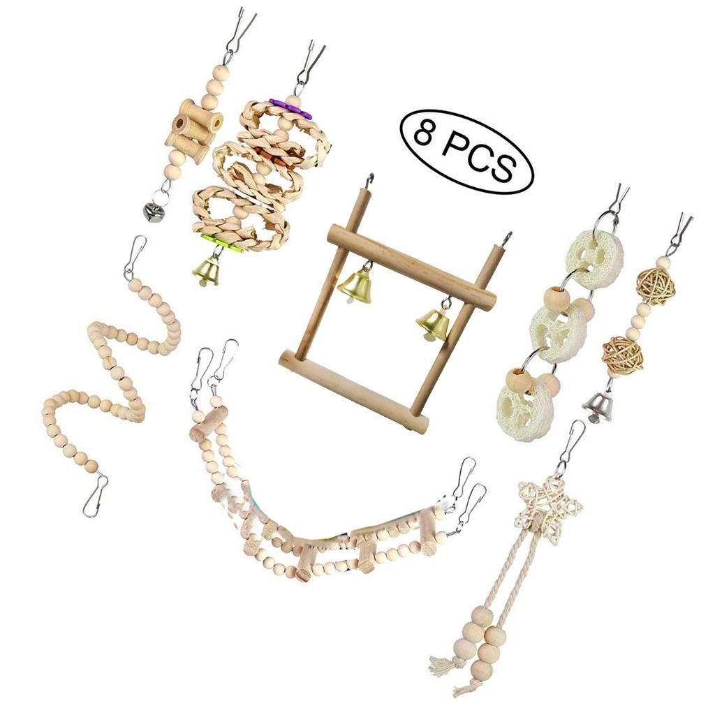 Parrot toy supplies bird ladder ladder nibble climbing toy