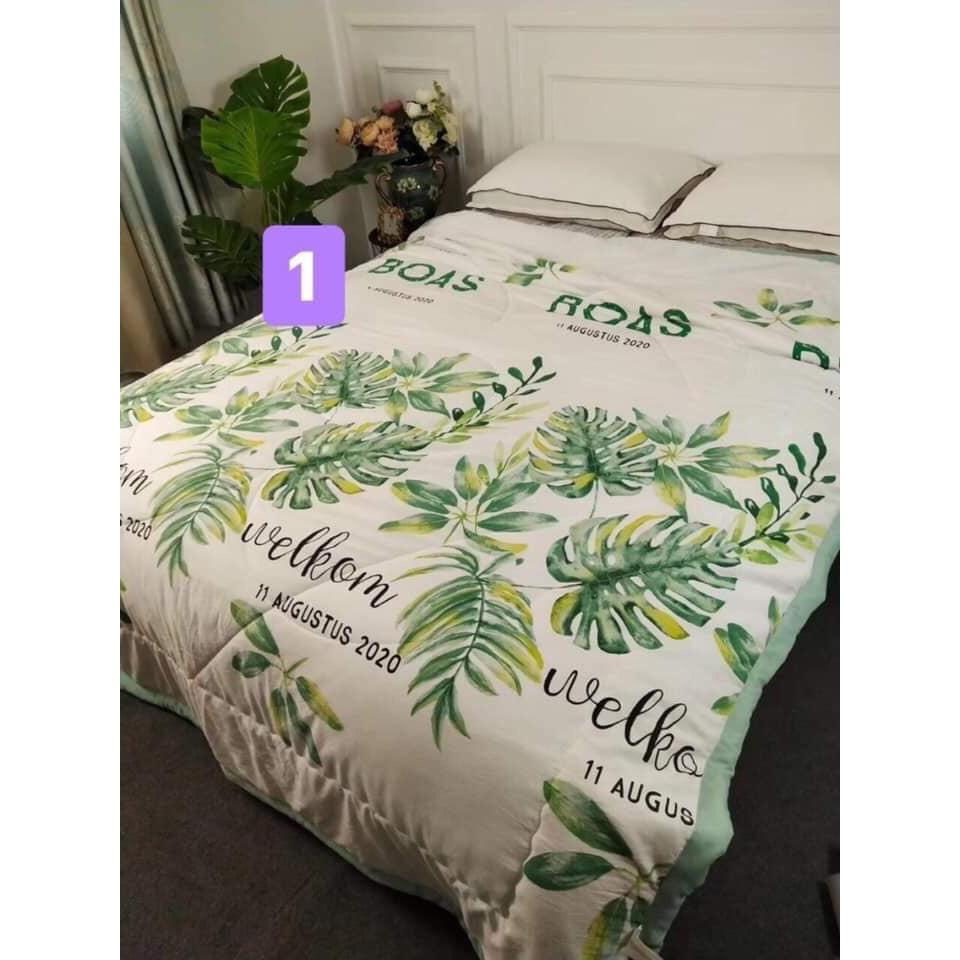 Chăn đũi hè Zara Home mềm mịn kèm túi đựng