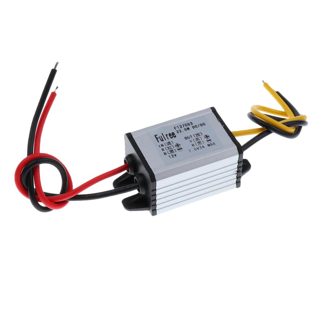 DC/DC Converter 12V Step down to 7.5V 3A 15W Power Supply Module