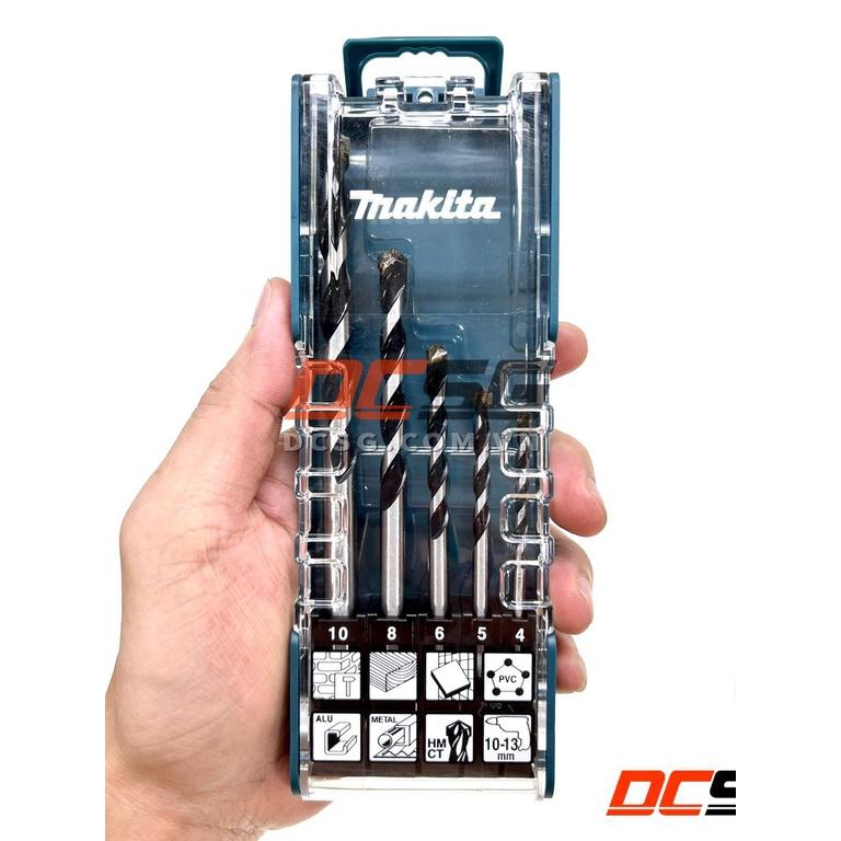 Bộ mũi khoan đa năng chân tròn 05 chi tiết makita E-14255 | DCSG