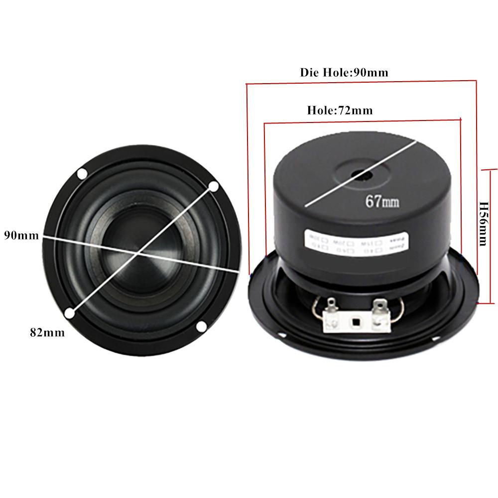 Loa phụ 3 inch -loa 4ohm 25W loa trầm
