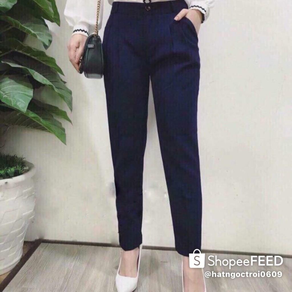 Quần Baggy nữ công sở hàng VNXK giá tận xưởng thanh lịch, thoải mái cho người đi làm