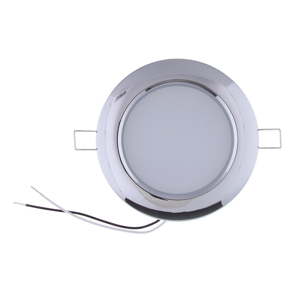 RV Boat Ceiling Dome Panel Light 12V 4.5W Downlight Cool White