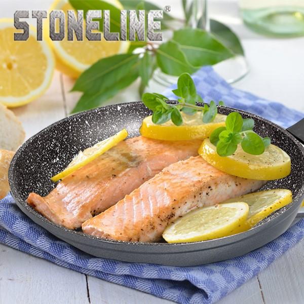 Chảo chống dính bếp từ phủ đá thiên nhiên - STONELINE - 20cm