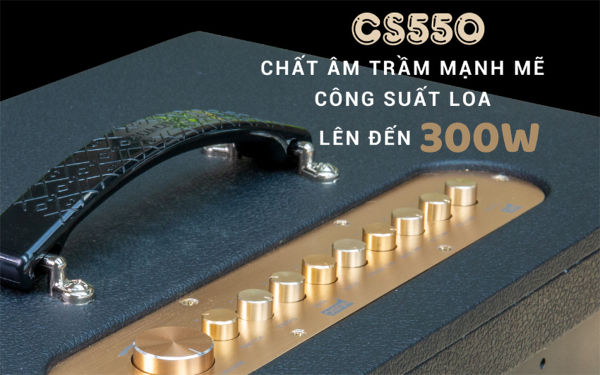 Dàn âm thanh di động Acnos CS550 - Hàng chính hãng