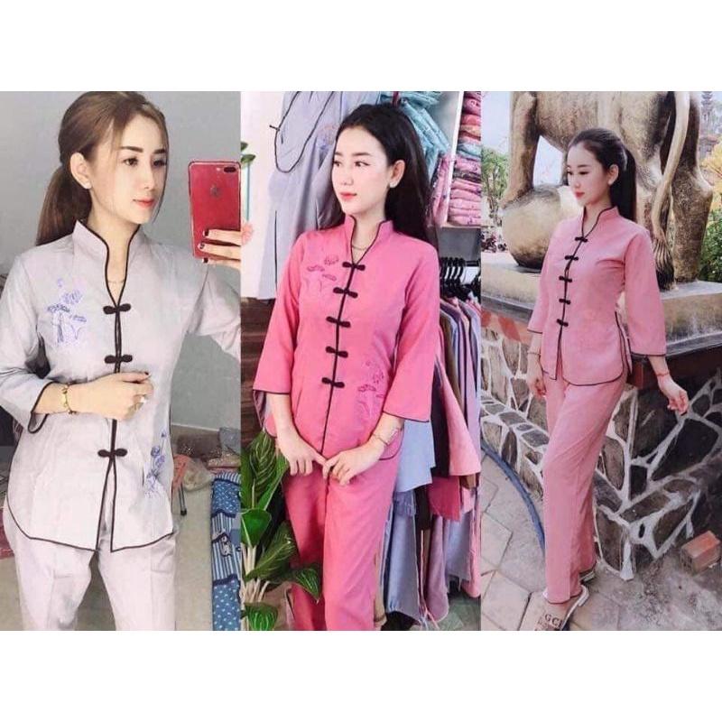 Đồ bộ mặc đi chùa
