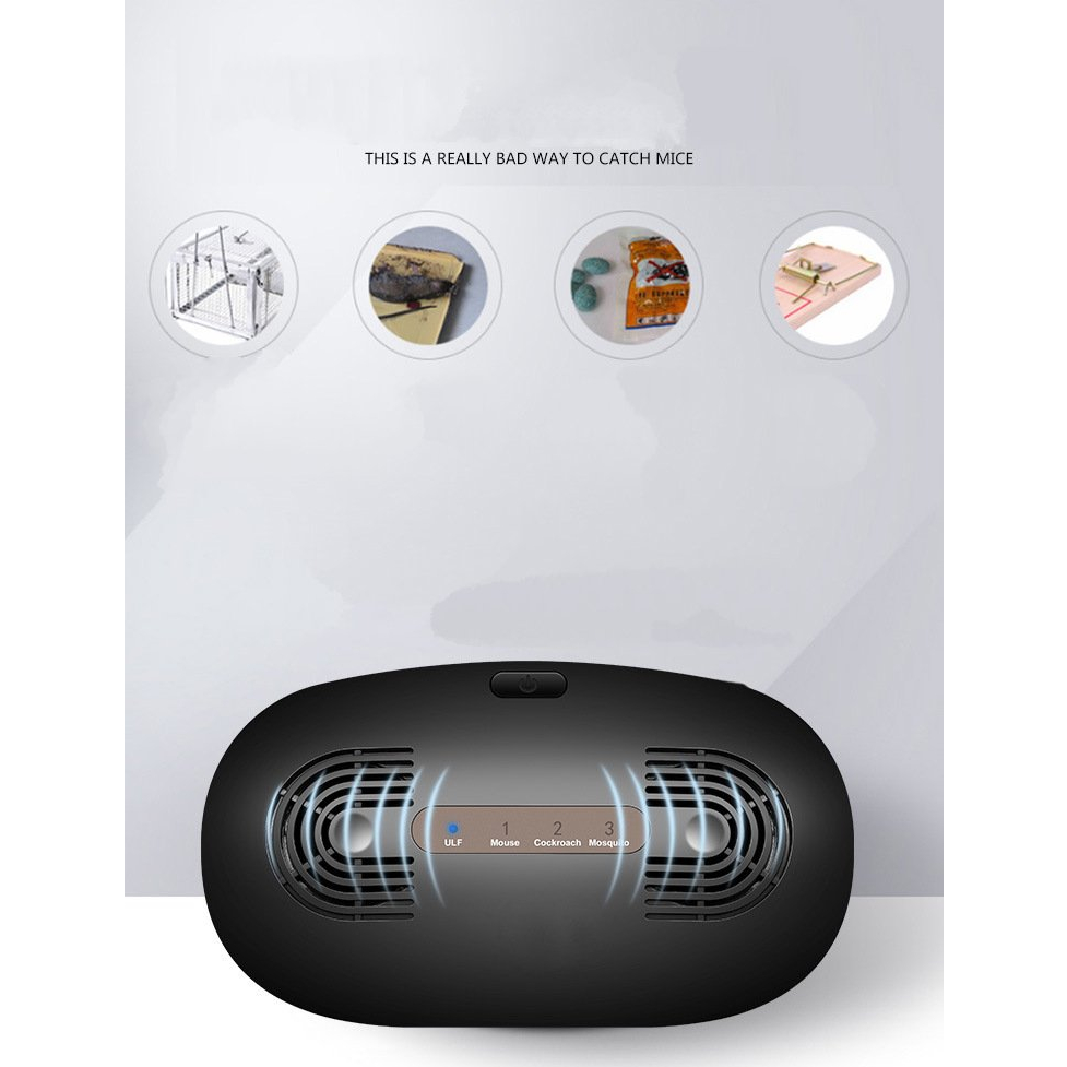 Máy Đuổi Chuột, Gián, Muỗi dải tần cao ULF Tech Home 4.0