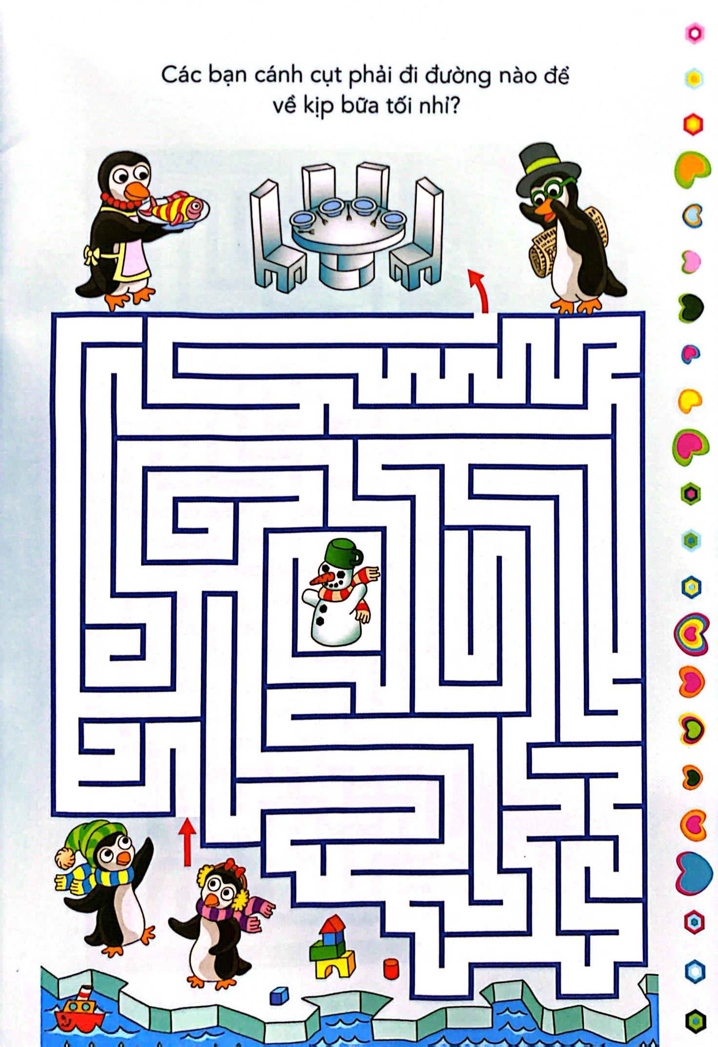 Sách - Rèn Trí Thông Minh - Bé Tìm Đường - Tập 1