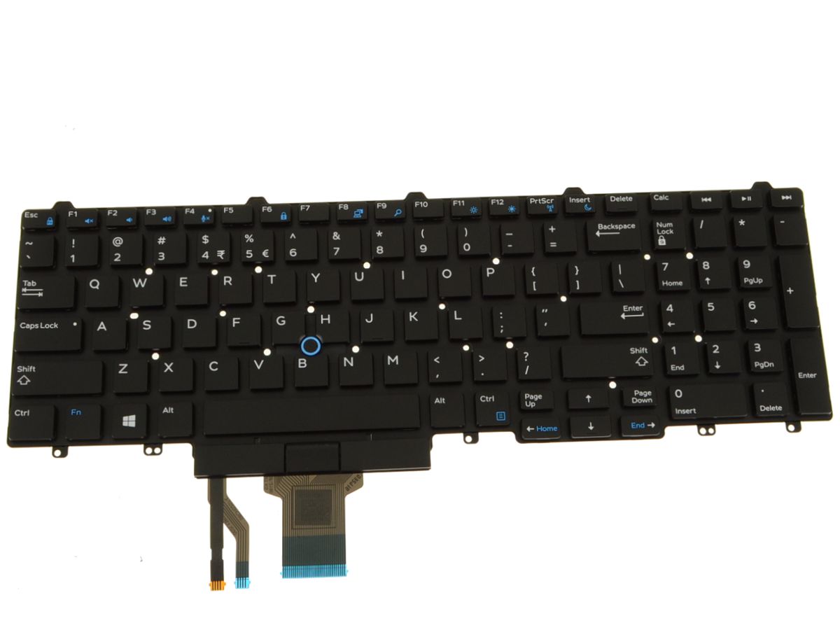 Bàn phím thay thế cho laptop Dell Latitude E5550 E5570, Precision 3520 7510 7520 7530 7720