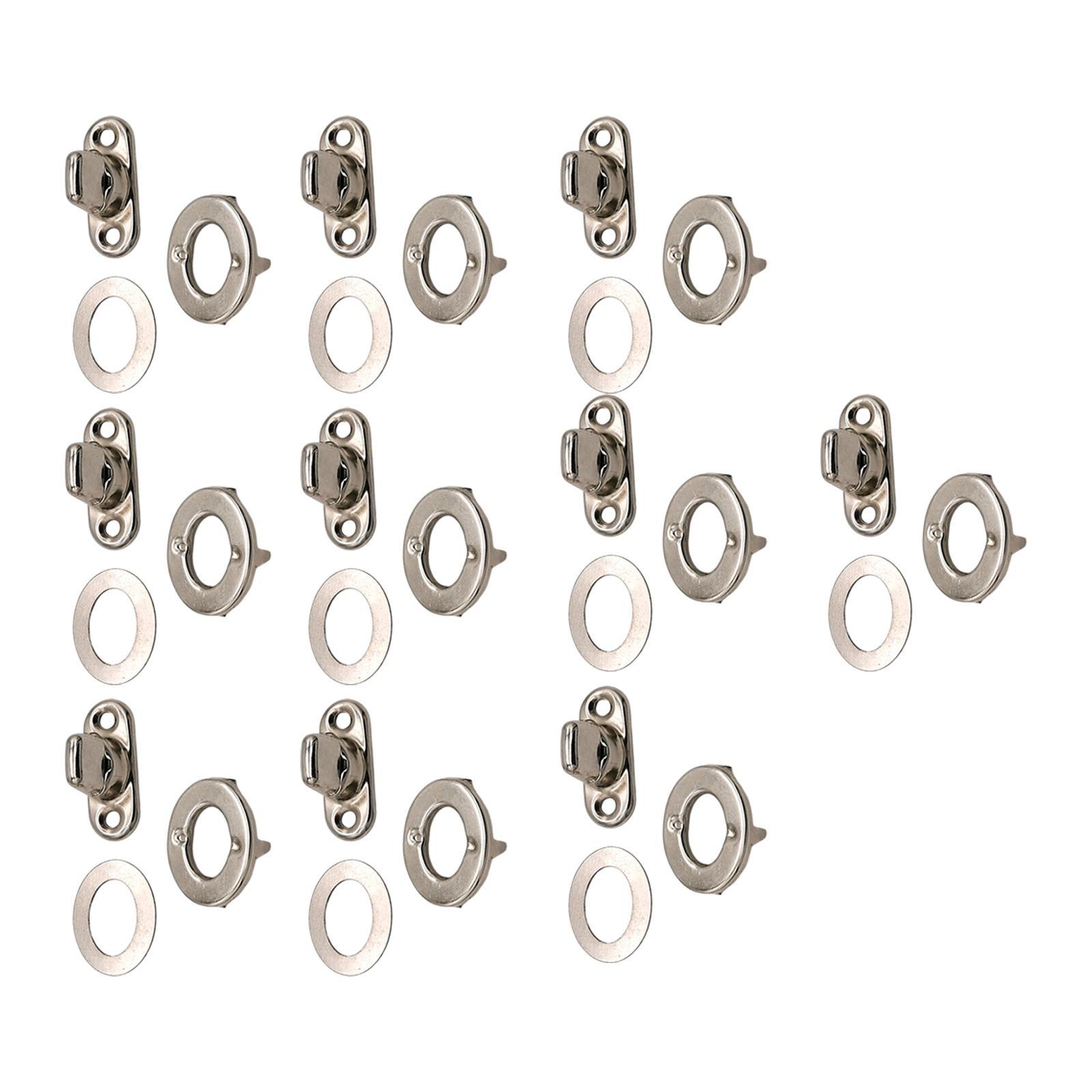 10 Pieces Rotary Button Bag Twist Lock Accessories Buckles for Jewelry Boxes