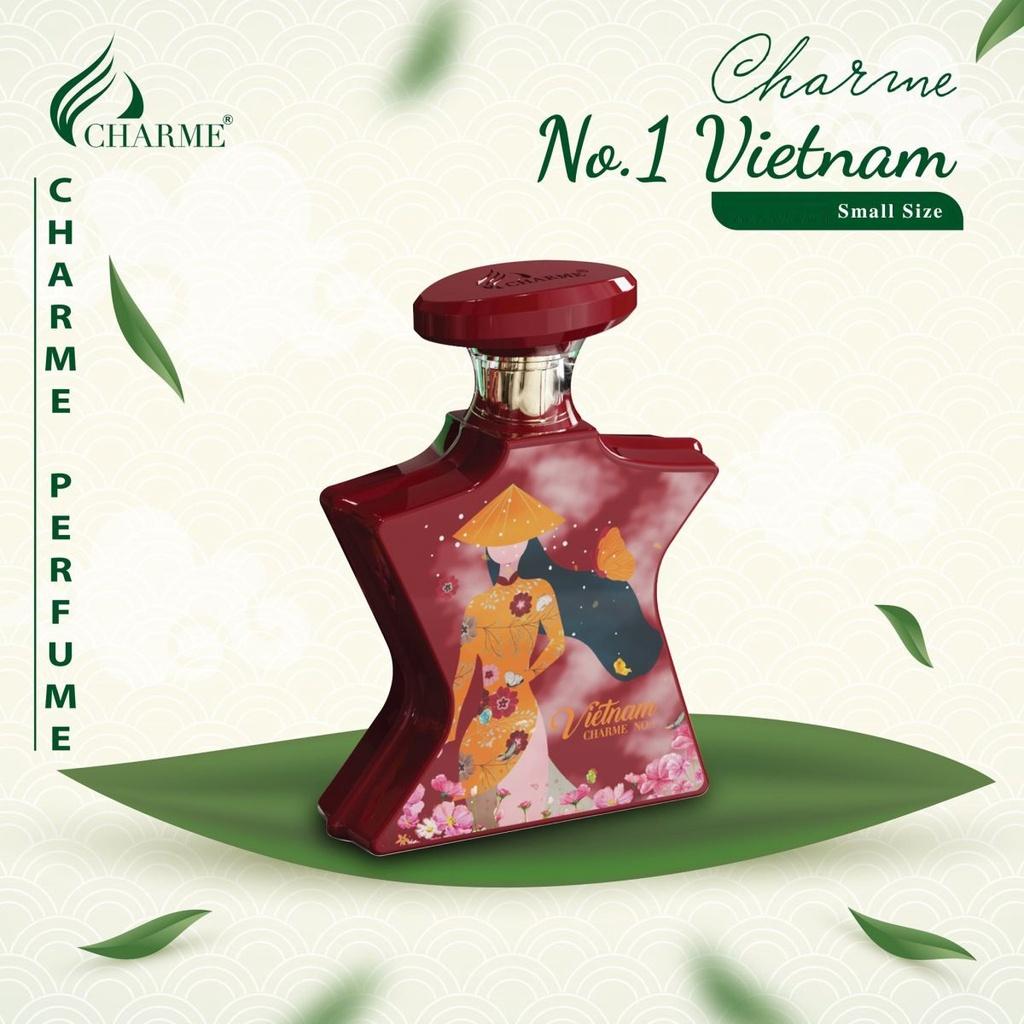 Nước hoa nữ cao cấp, Charme N0.1 Vietnam, lưu hương lâu, hương thơm truyền thống từ hoa sen, 100ml