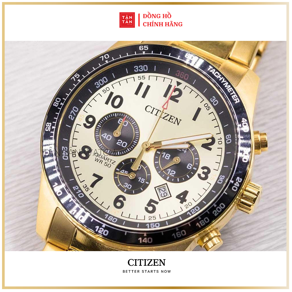 Đồng hồ Nam Citizen Quartz AN8162-57P 44mm